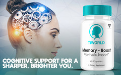 (3 Pack) Tiworld Advanced Memory Support Nootropic Ti World Pills (180 Capsules)