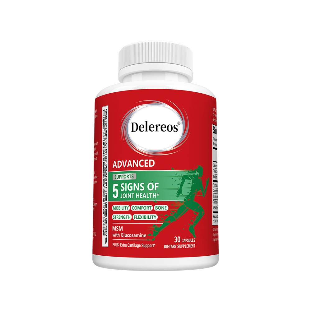 Glucosamine-Supports Mobility,Flexibility&Bone Strength,Joint Health 30~120 Caps