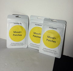 Kind Patches Mood+ Mood & Focus Support Vegan Patches 30 Count 3 PACK