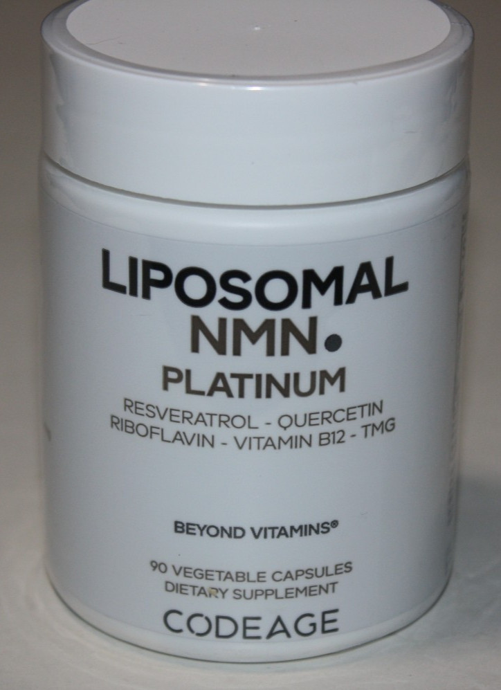 Codeage Liposomal Platinum Resveratrol & Quercetin (90 Capsules) Exp 11/27 New
