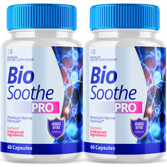 (2 Pack) Bio Soothe Pro, BioSoothe Premium Nerve Pain Formula (120 Capsules)