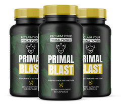 Primal Blast for Men, Primal Blast Pills for Mens Daily Health 180ct 3 Bottles