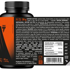 CAFFEINE 200 PLUS – Fast energy, concentration, fat burning, focus, endurance