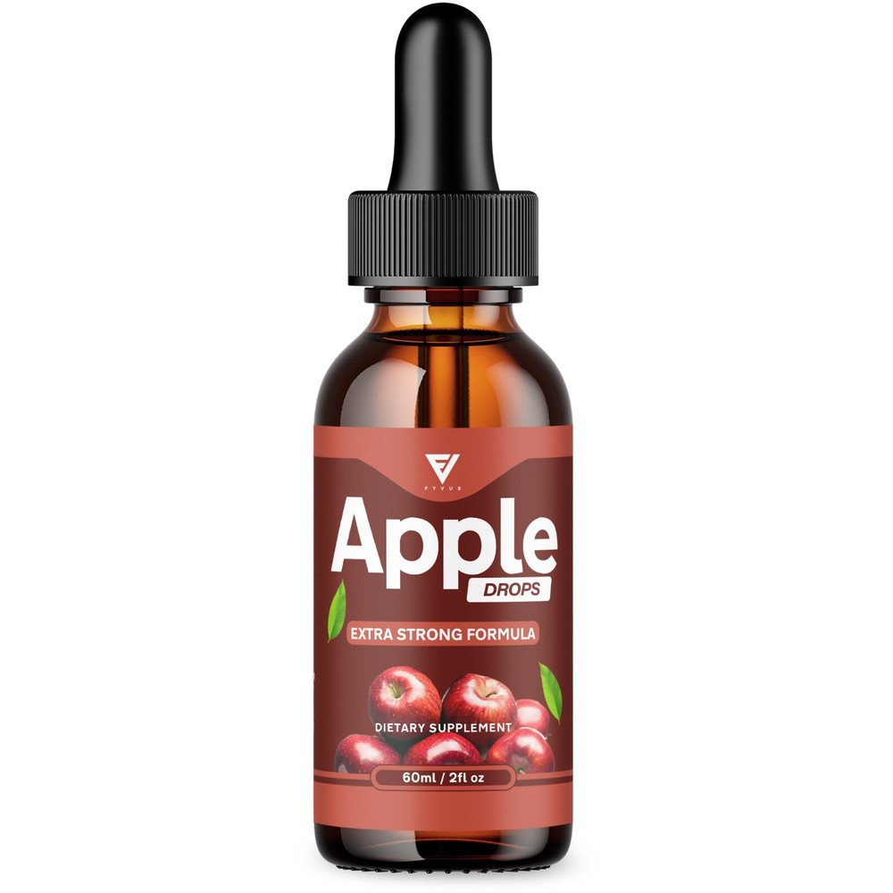 Apple Drops Extra Strong Formula AppleDrops Dietary Supplement (2oz)