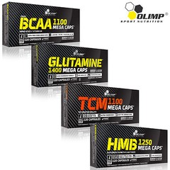BCAA + Glutamine + Tri Creatine Malate (TCM) + HMB 120/240 Caps Anticatabolic