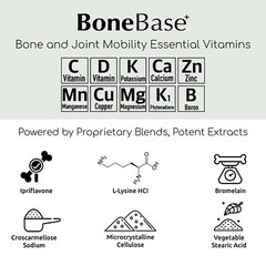 BoneBase Premium Joint Mobility, Connective Tissue, Build Strong Bone Matrix
