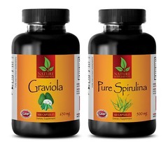 Immune action – GRAVIOLA-SPIRULINA COMBO- spirulina juice powder