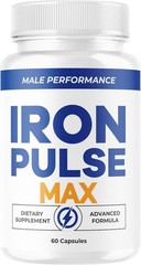 Valdivia Iron Pulse Max 60 Capsules Men&rsquo;s Health Supplement Made in USA Male