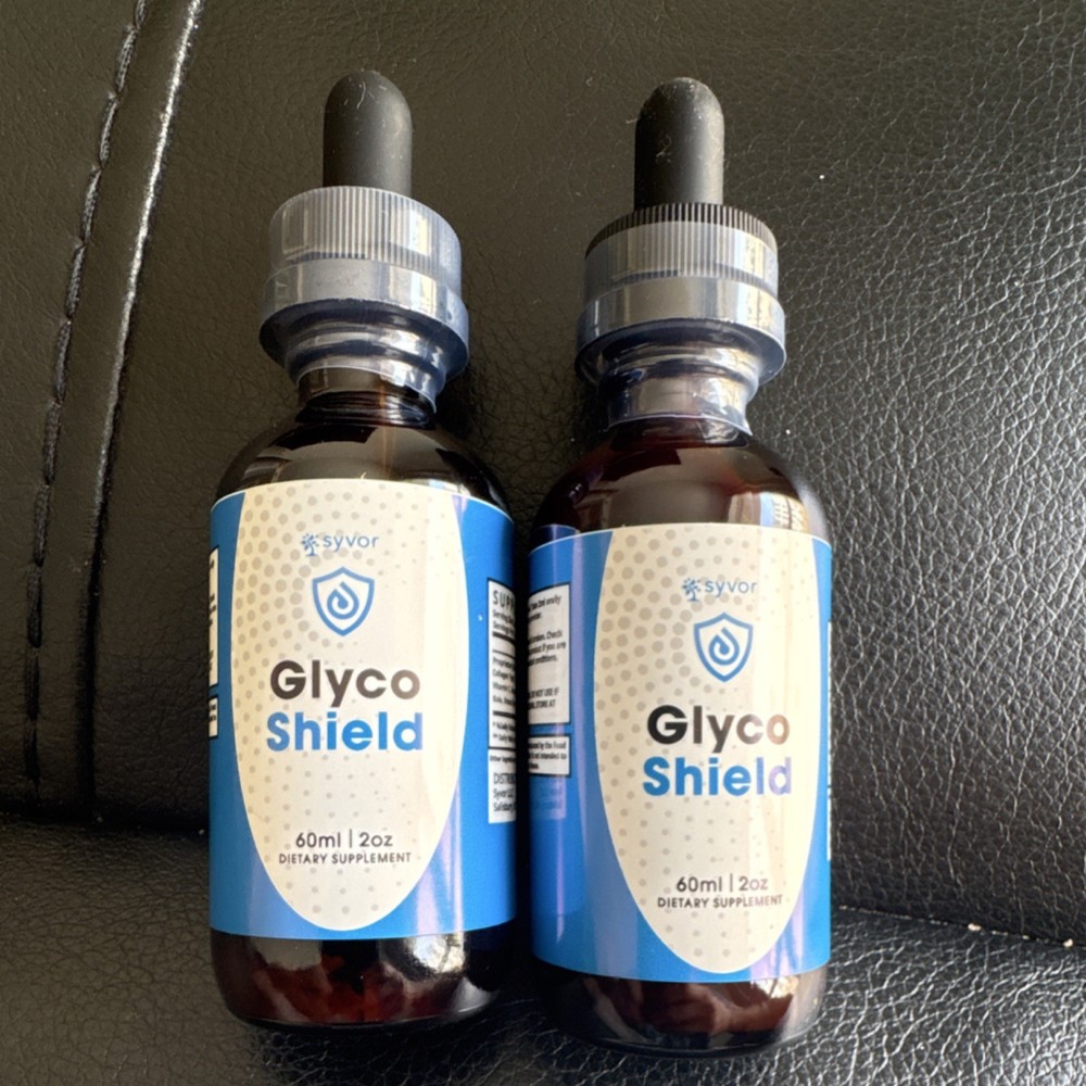 Syvor Glyco Shield Dietary Supplement Liquid 60ml 2oz 2 bottles