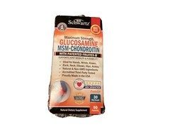 BioSchwartz Maximum Strength Glucosamine MSM+Chondroitin 90 Capsules Exp: 09/24