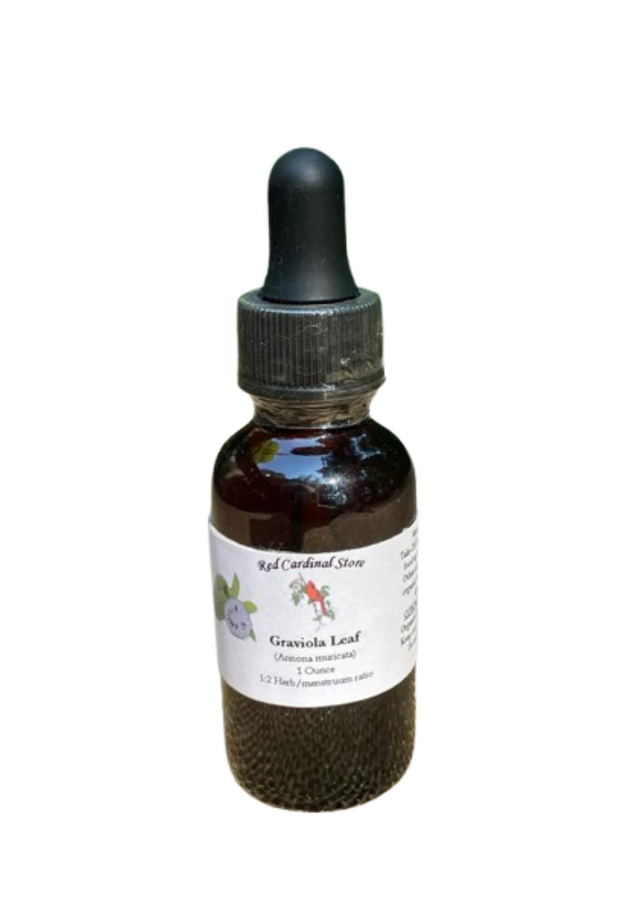 Graviola Soursop Leaf Tincture, Double Extraction Herbal Extract Made in USA