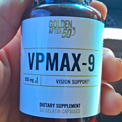 Golden After 50 VPMAX-9 Vision Support Dietary Supplement 60 Capsules w/ Zinc