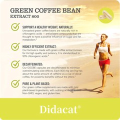 Green Coffee Bean Supplements – Supports Healthy Weight,Reduces Belly Fat