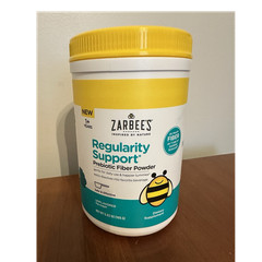 Zarbee&rsquo;s Regularity Support Prebiotic Fiber Powder Unflavored 5.82oz 0g Sugar