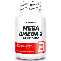 MEGA OMEGA-3 + VITAMIN COMPLEX – Healthy heart, brain, immune system, eyesight