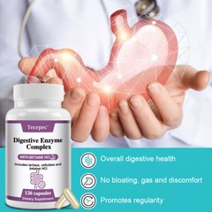 Digestive Enzymes Complex for Constipation & Bloating Relief Immune Health