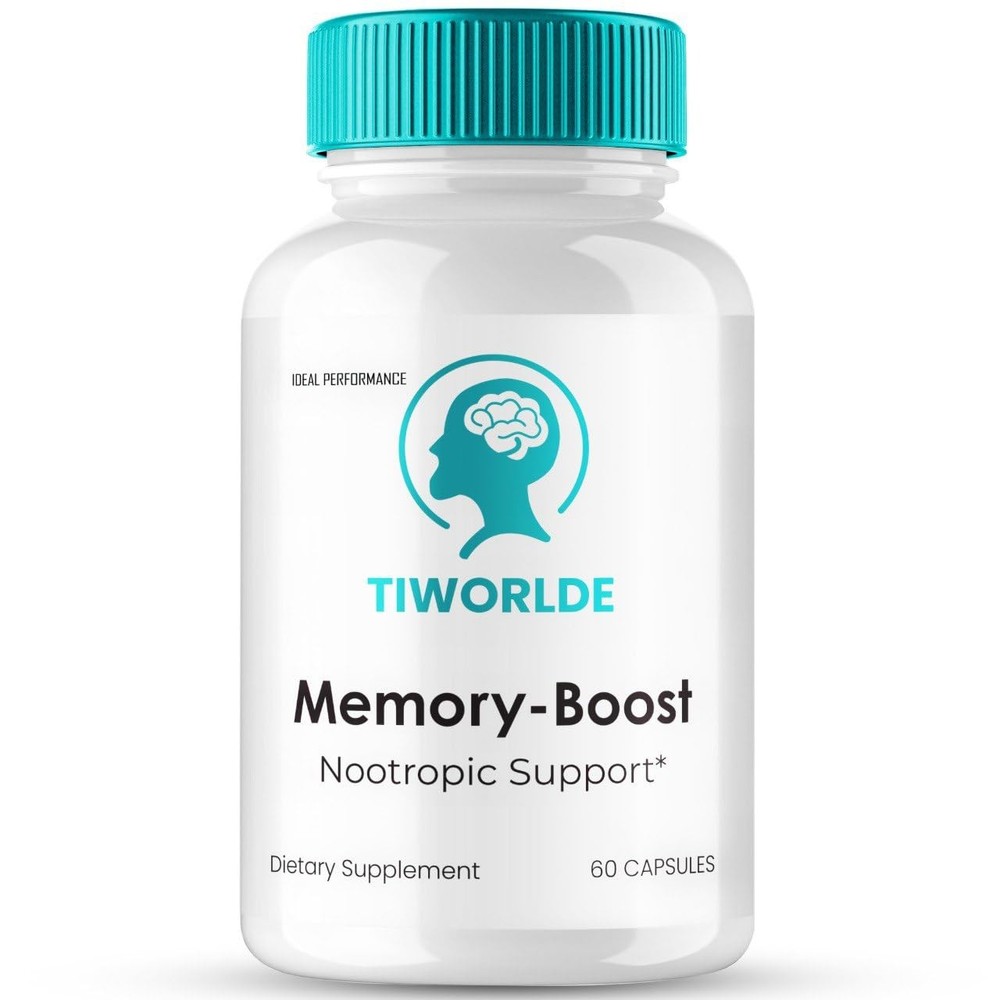 Tiworlde Memory Boost Brain Nervous System Supplement – 60 Capsules