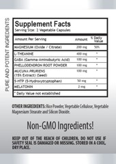 Natural Enhancer – SLEEP SUPPORT COMPLEX – Relax Supplement 1 Bottles 60 Capsule
