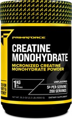 PrimaForce Creatine Monohydrate Powder – 1,000 Grams – Micronized