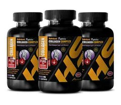 Bone flexibility – COLLAGEN COMPLEX – Hair health 3 Bottles 270 Capsules