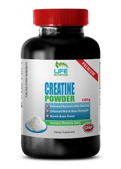boost brain function – Creatine Powder 100g – pre workout energy 1 Bottle
