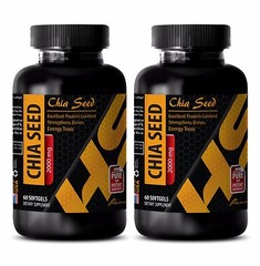 Quick Weight loss supplements – 1000mg CHIA SEED OIL – Antioxidant formula – 2B