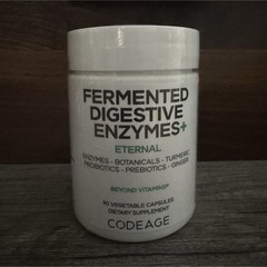 CodeAge Fermented Digestive Enzymes+ Digestive Support Vegan 90 Capsules