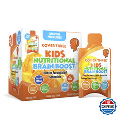 Cover Three Supplements For Kids Brain Supplement Smoothie Omega 3 Liquid