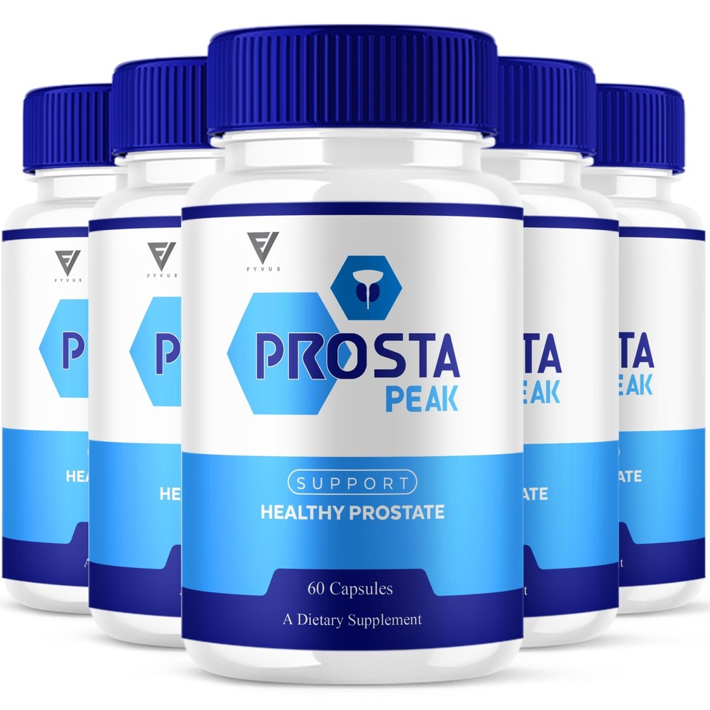(5 Pack) Prosta Peak Prostate , ProstaPeak Supports Comfort (300 Capsules)