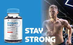 (2 Pack) Primo TRT Performance Gummies, PrimoTRT Energy Support (2 Month Supply)