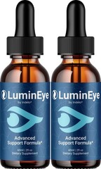 (2 Pack) LuminEye Drops Eye Support Supplement – LuminEye Liquid Vitamins Health