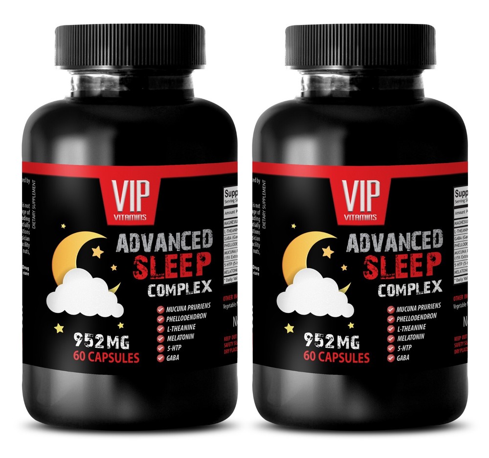 L-Theanine calming support – ADVANCED SLEEP COMPLEX – GABA for restful sleep 2B