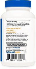 2 BOTTLES-Nutricost N-Acetyl L-Cysteine (NAC) 600mg,120 Vegan Capsules – Non-GMO