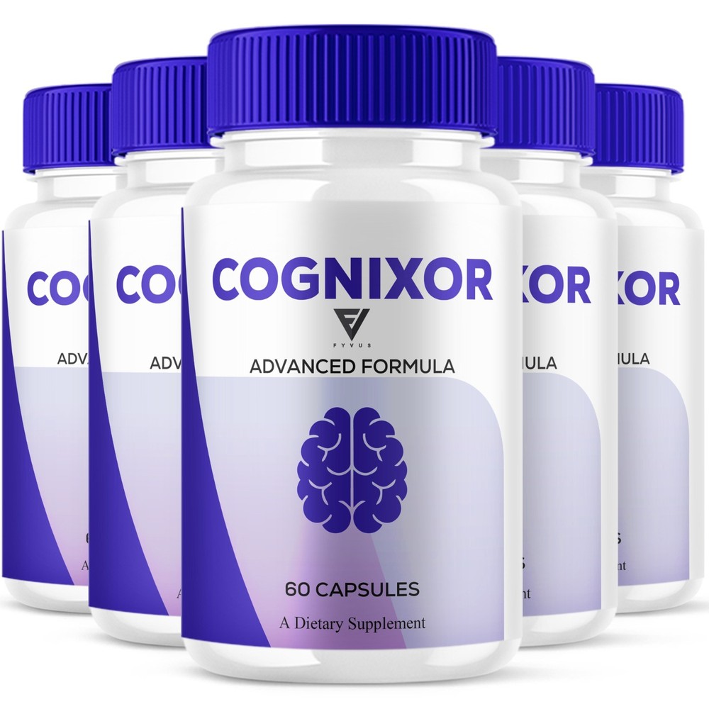(5 Pack) Cognixor Advanced Brain Supplement, Cognyxor Support (300 Capsules)