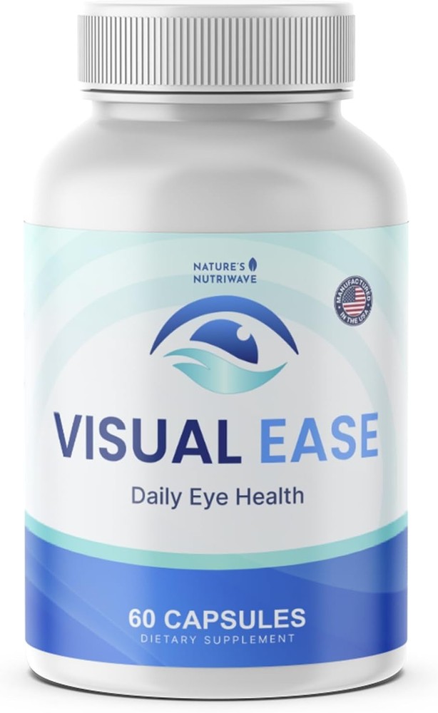Nature’s NutriWave Visual Ease – Eye Vitamin Supplement with Lutein, Zeaxanthin