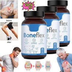 3 Boneflex Capsules Premium Joint Support Supplement for Knee & Cartilage Health