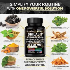 Immune System Health Supplements Boost Energy Support Muscle Health 120 Caps US