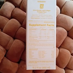SpoiledChild E27 Extra Strength Liquid Collagen Pineapple 15.2 fl oz
