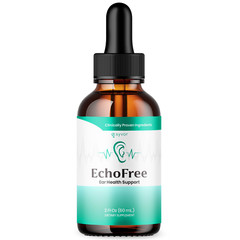 (1 Pack) EchoFree Ear Drops For Tinnitus Supports, Ear Relief & Healthy Eardrum