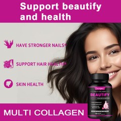 Multiple Collagen – Type I, II, III, V, X – 30 To 120 Capsules