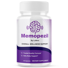 Memopezil Capsules, Official Memopezil Supplement for Brain Health (60Ct)
