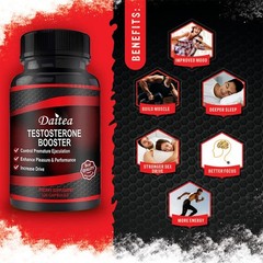 Testosteron Booster Supplement Men Enhance Performance Strengthens Bones 120 Cap