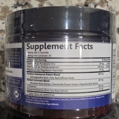 Nutrifact Cortisol Support Magnesium Ashwagandha L-Theanine 60 Capsules- 3 Jars