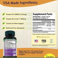 Comprimidos de vitamina D3 | Mejora Suplemento ENVIO GRATIS