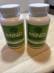 (2 Pack) Mind Hero Supplement Capsules – MindHero Green Tea Capsules. NEW
