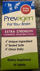 Prevagen Extra Strength Memory Support Mixed Berry 30 Chew Tabs