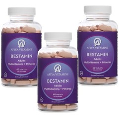 Bestamin Multivitamin Bundle, Certified Halal, 60 Tablets-Afiya Vitamins