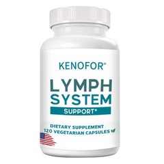 LYMPH SYSTEM Support , Lymph Detox and Cleanse Supporting . Vegan Supplement