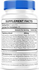 NerveGuard Nerve Support Supplement Capsules Neuropathy Comfort 1 Pack 60Ct