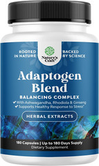 Herbal Adaptogen Mood Support Supplement – Calming Adaptogens Supplement for Str